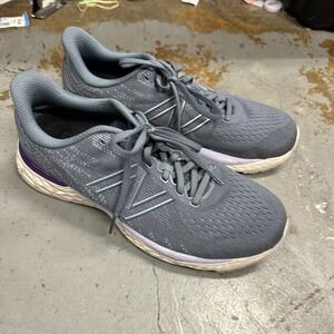 New Balance Fresh Foam X 880v13 Women's Running Shoes Grey Purple Size 10.5